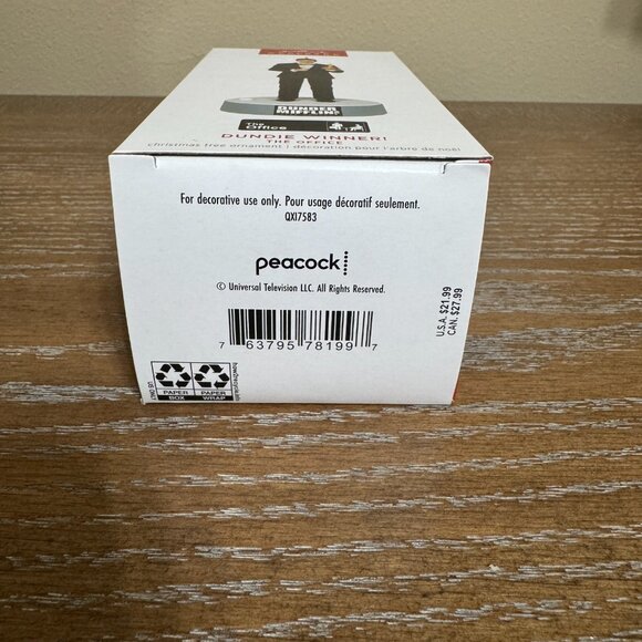 Hallmark Keepsake Christmas Ornament Dundie Winner The Office Michael Scott 2023 - Picture 4 of 4